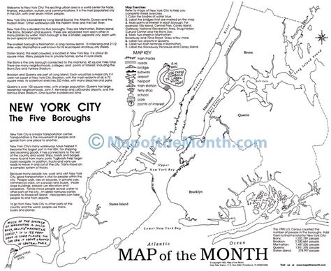 New York City Map Outline - Draw-simply