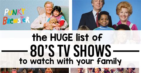 80s TV Shows to Watch With Your Family from 30daysblog