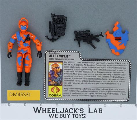 Alley Viper V Complete G I Joe Hasbro Vintage Action Figure