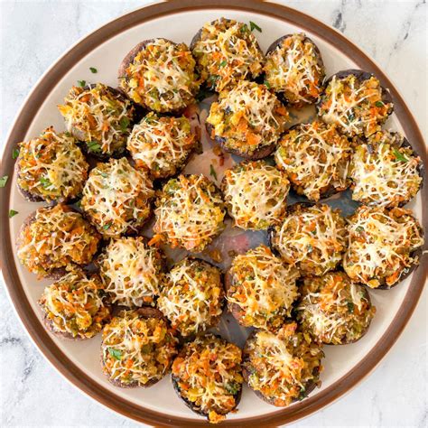 Delicious Stuffed Mushroom Recipe (Great Appetizer!) - Workweek Lunch