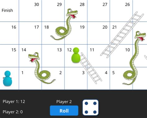 Snake And Ladder Template Pulp