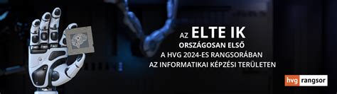 Vezet Helyen Az Elte Informatikai Kar Szakmaport L