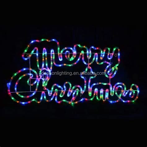 Led Lighted Merry Christmas Sign - Buy Merry Christmas Letter Light ...