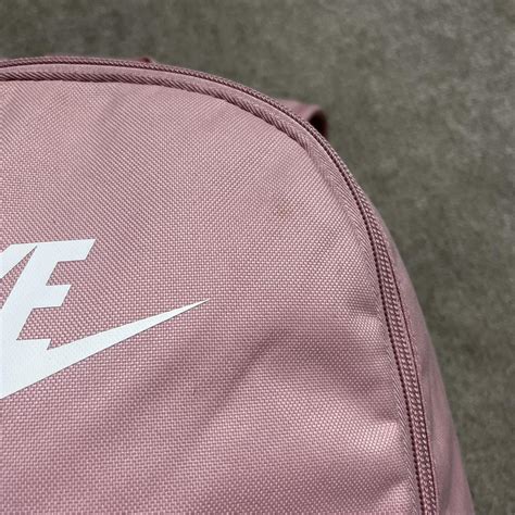 Pink Nike Backpack Great Condition Apart From Two Depop