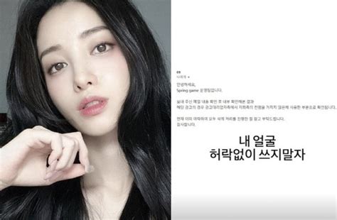 최고기와 이혼 유깻잎 사진 무단도용 당해 분노 내 얼굴 허락없이 쓰지 말자 네이트 뉴스