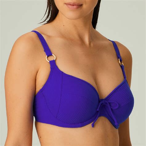 Bikini Prima Donna Swim Sahara Bleu Electrique emboîtant avec armatures