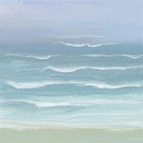 Seashore Small Waves Digital Art by Isabella Zietsman