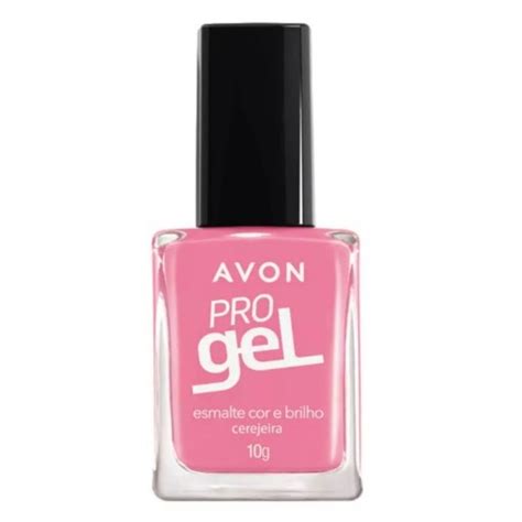 Esmalte Cor E Brilho Pro Gel Cerejeira Avon