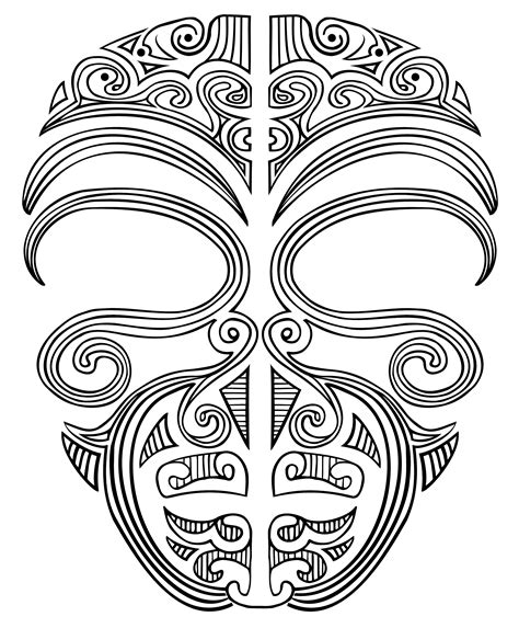 Ta Moko Face Tattoo Maori Mask Maoritattoos Maori Tattoo Designs