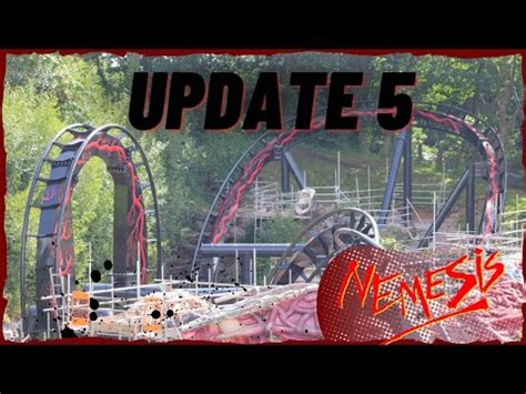 A Massive Update Nemesis Construction Update Alton Towers Youtube