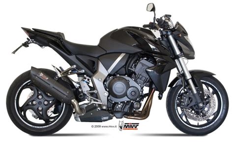 Mivv Suono Edelstahl Schwarz Honda Cb R Sportauspuff