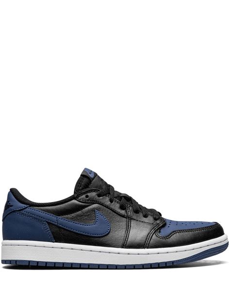 Jordan Air Jordan Low Mystic Navy Sneakers Black Farfetch