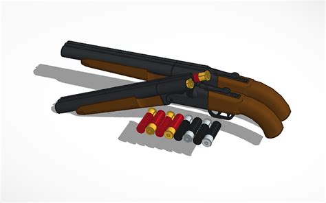 3d Design Super Shotgun Tinkercad