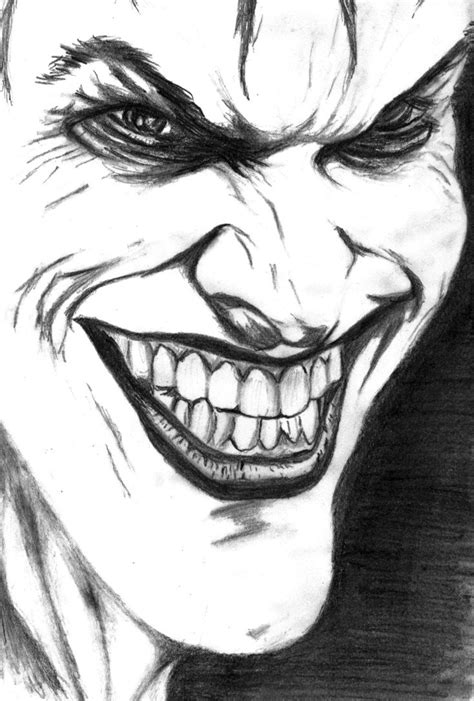 The Joker Drawing By Jopno22 On Deviantart Joker Drawings Drawings