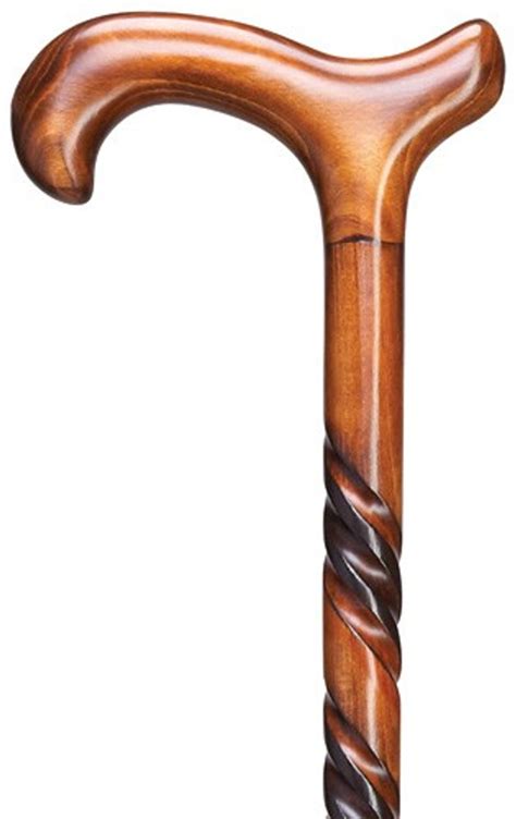 Ladies Triple Twist Spiral Derby Handle Walking Cane Exquisite Canes