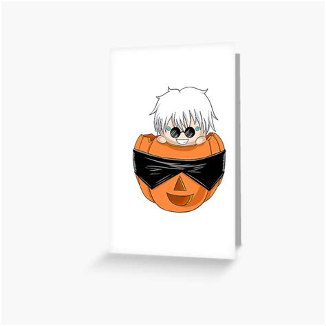 Halloween Gojo Satoru Jujutsu Kaisen Greeting Card For Sale By Shinji