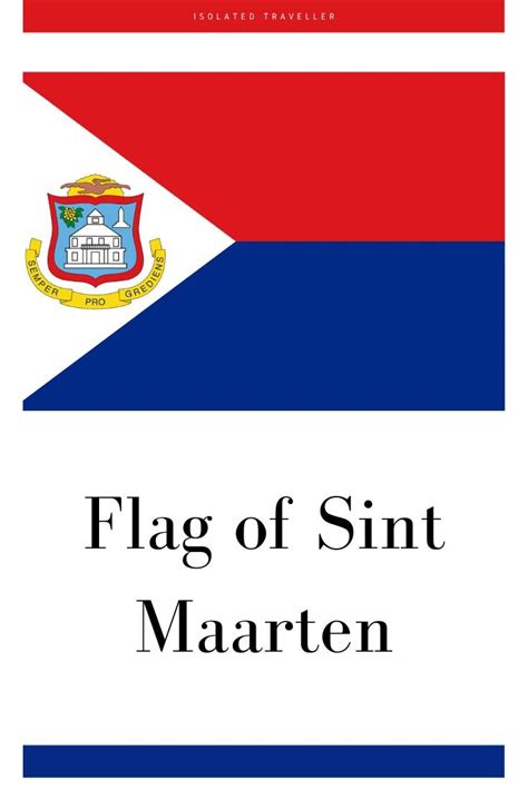 Flag of Sint Maarten - Isolated Traveller