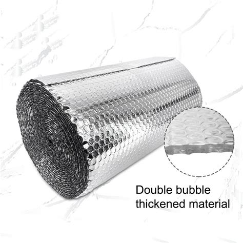 Double Aluminum Bubble Heat Thermal Reflector Panels Double Bubble 60cmx3m