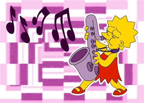 Lisa Simpson Wallpaper - Lisa Simpson Com O Sax - 1028x735 - Download ...