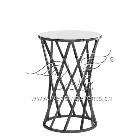 high top bar tables twist design  mdf  mirror glass