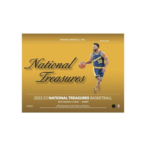 Panini National Treasures Basketball Hobby Box Random Hit Group