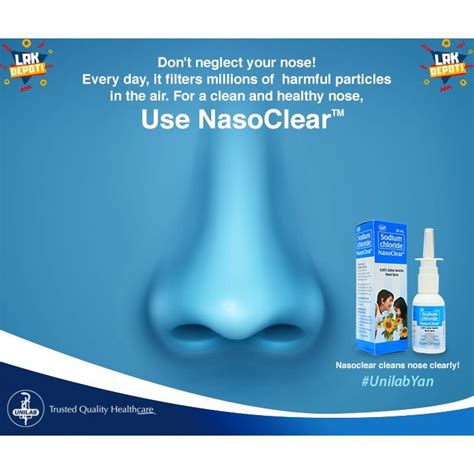 Nasoclear Saline Solution Nasal Spray Ml Lazada Ph