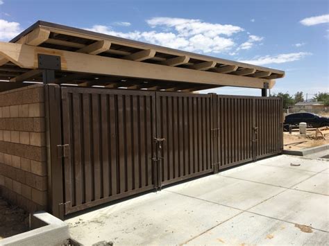 Roofs Trash Enclosure Gates