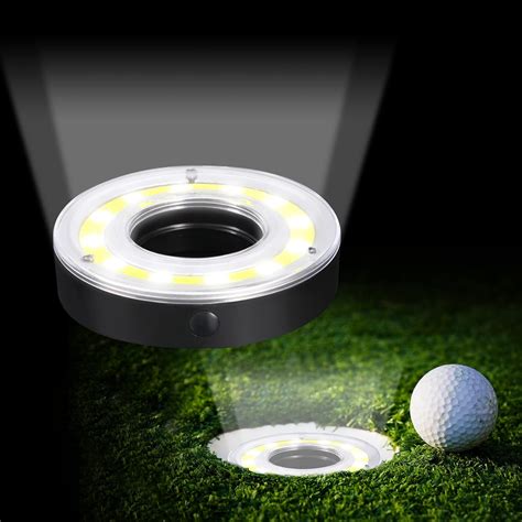 Amazon Pcs Golf Hole Lights Glow Golf Hole Led Glowing With