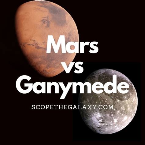 Mars vs Ganymede (How Are They Different?) | Scope The Galaxy