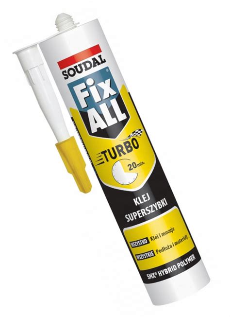 Soudal Klej Elastyczny Fix All Turbo Superszybki 122440 Cena