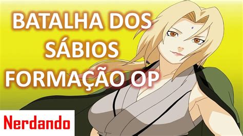 BATALHA DOS SÁBIOS PUNHO DE PEDRA E FORMAÇÃO OP l NARUTO ONLINE 18