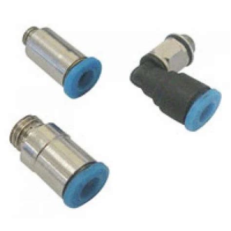 Pu And Ss Polished One Touch Fittings Mini For Pneumatic Connections