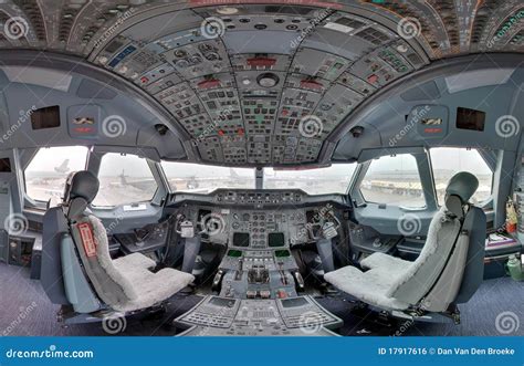 Inside Jetliner Cockpit Stock Photography | CartoonDealer.com #17917616