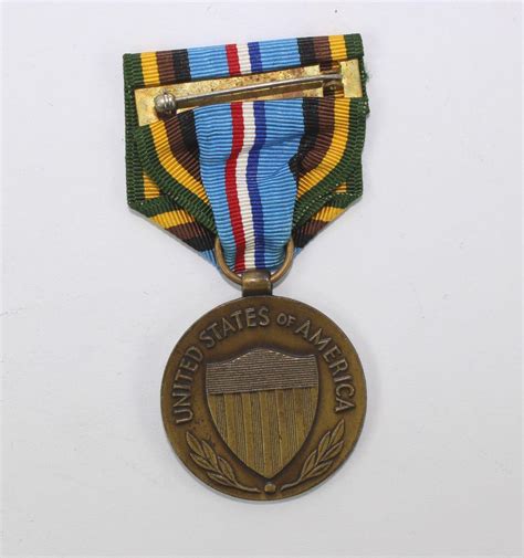 At Auction Wwii Post U S A Armed Forces Expeditionary Forces Medal With Original Ribbon