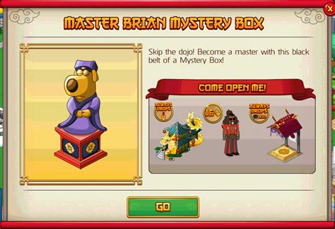 Master Brian Mystery Box | Family Guy: The Quest for Stuff Wiki ...