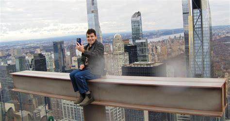 I Spent My Morning on the Beam at Rockefeller Center