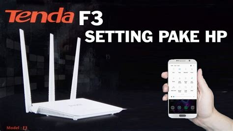 Setting Router Tenda F Sebagai Akses Point Hotspot Pake Hp Youtube