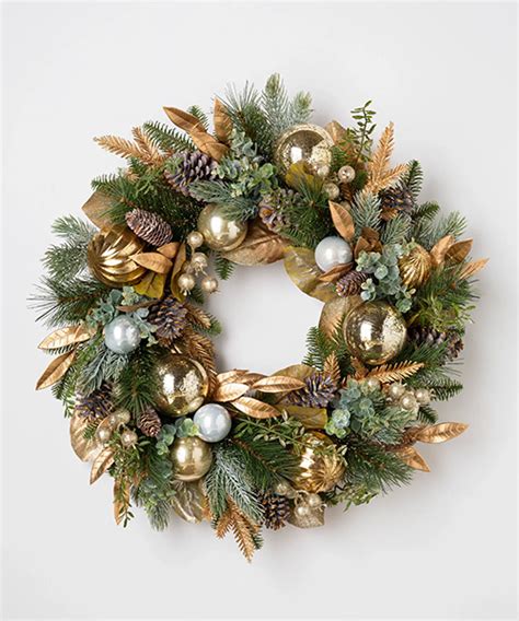 Gilded Forest Rustic Christmas Wreath Country Christmas Wreaths