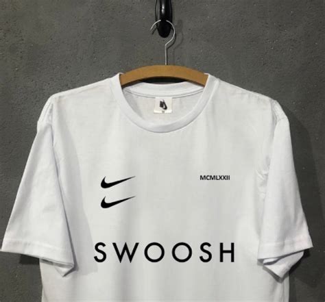 Camiseta Nike Swoosh Branca Outlet Mrb