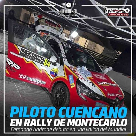 Piloto Cuencano Corre El Rally De Montecarlo