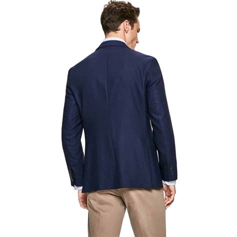 HACKETT COTTON NAVY JACKET | Menswear Online