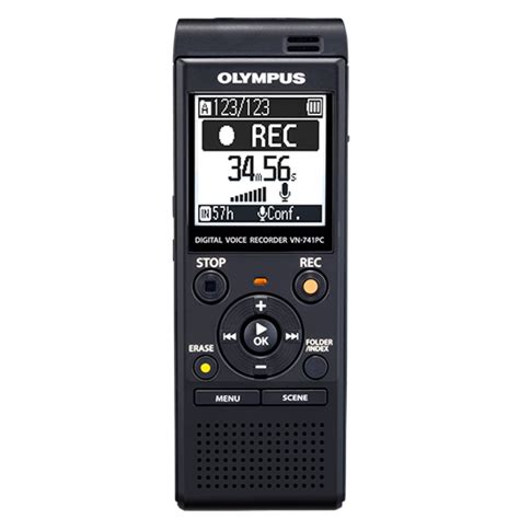 Диктофон Olympus VN-741PC 4Gb Black – цены и скидки