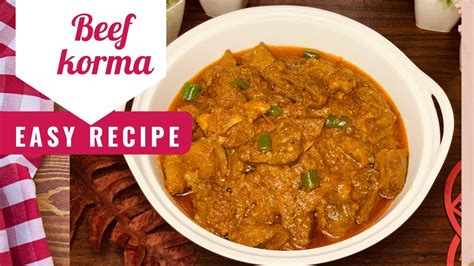 Dawat Special Beef Korma Recipe Beef Korma Banane Ka Tarika Youtube