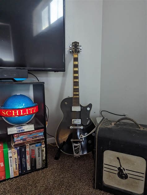 1950s duo jet with 1970s Gibson pickups. : r/gretsch