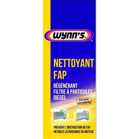 WYNN S Nettoyant Filtre à Particules 325 ml Cdiscount Auto