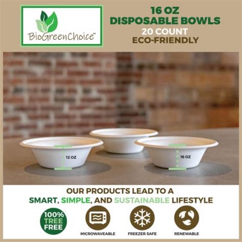 Oz Eco Friendly Disposable Soup Bowl Count Kroger