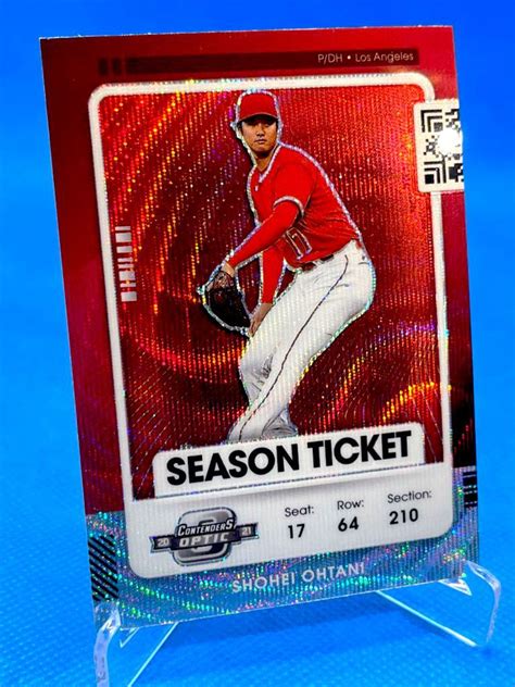 ヤフオク 大谷翔平 2021 Panini Contenders Optic Season