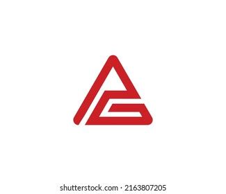 Pg Logo Design Vector Template Stock Vector (Royalty Free) 2163807205 | Shutterstock