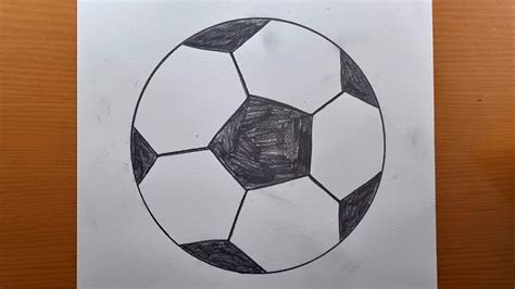 Comment Dessiner Un Ballon De Football Tape Par Tape Facile Dessin