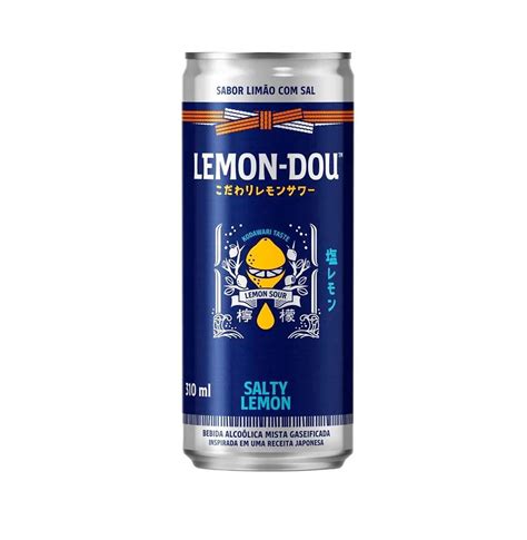 Cerveja Sal E Limao - Lemon Dou Sabor Limão com Sal Lata 310ml - Beer Friends Club